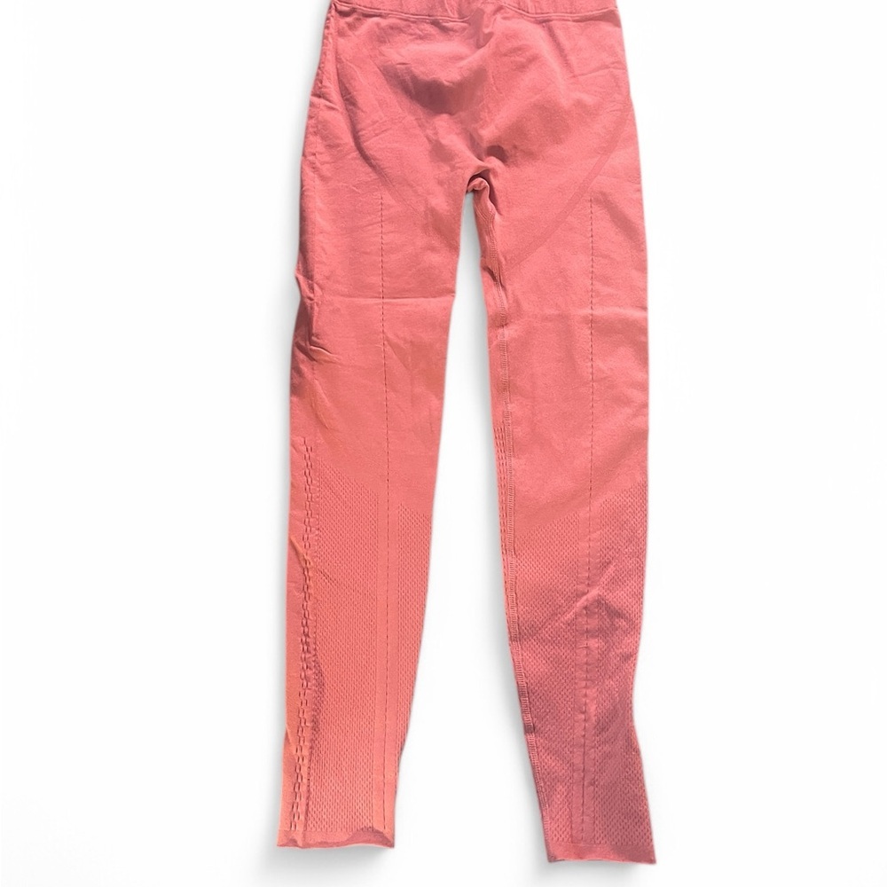 Fabletics Dusty Coral Sculpt Knit Seamless leggings NWOT